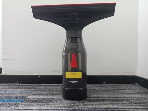 DOVAMAN WC01A Limpiador de Cristales, 30 min de Autonomía, Boquilla 280mm, Pulverizador con 2 Paños Microfibra, Depósit 150ml, 150m² por Carga, 700g Limpiacristales Eléctrico