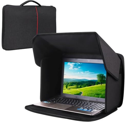 TUSIASC Computer Bag for Working Outside,Portable Outdoor Work Sleeve,Outdoor Computer Hood Case 15-16inch(Patent Pending)