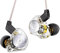 keephifi CCZ MC02 Aura - Auricolari IEM a doppio magnete, driver dinamico da 10 mm per potenti frequenze medio-basse, monitor in-ear cablati con jack da 3,5 mm per giochi e musica