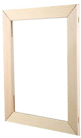 Keilrahmen mit Holzrahmen für Ölgemälde und Kunstwerke, Bilderrahmen-Set für Leinwand, Poster und Diamantmalerei, 40 x 90 cm, perfekt für Künstler und Heimdekoration