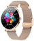 mivora Eleganza Smartwatch，Fitness Tracker mit Herzfrequenzmessung, Kalender, Kamera-Steuerung, Schrittzähler, Schlafanalyse, kompatibel mit Android & iOS (Gold)