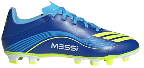 adidas Mens F50 Club Adults Firm Ground Football Boots Blue/Yellow 8 UK