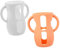 PartyKindom 2pcs Silicone Bottle Covers Protective Sleeves for Bottles Easy Clean Comfortable and Safe Feeding