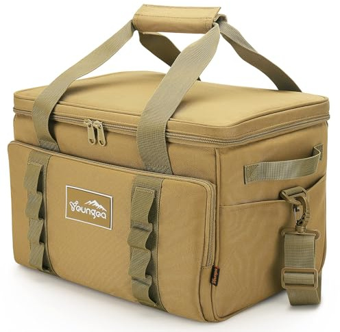 Youngoa Nevera Portatil, 30L Grande Nevera Playa Impermeable, Bolso Termica Plegable A Prueba de Fugas para Picnic/Camping