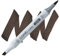 COPIC Ciao Marker Typ E - 49, Dark Bark, vielseitiger Layoutmarker, mit einer mittelbreiten und einer Brush-Spitze