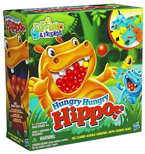 Hasbro Gaming Elefun & Friends Hungry Hungry Hippos Game
