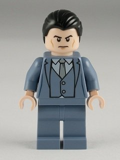 LEGO New Bruce Wayne 2 Minifigure Loose