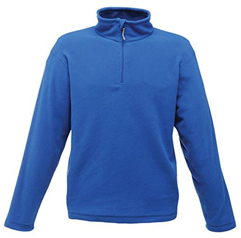 Regatta Men's Micro Zip Neck Fleece - Size XL - Royal Blue