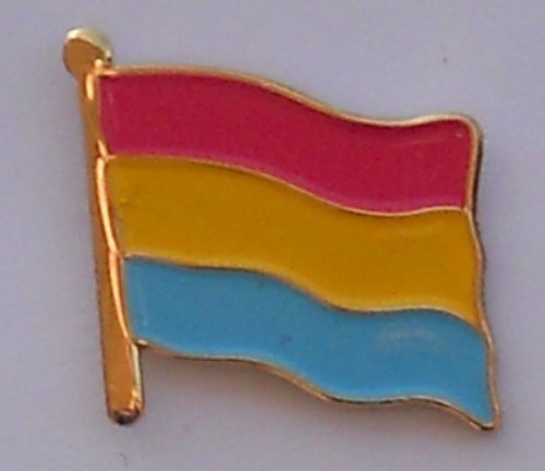 MadAboutFlags Pansexual Pride Flag Enamel Pin Badge