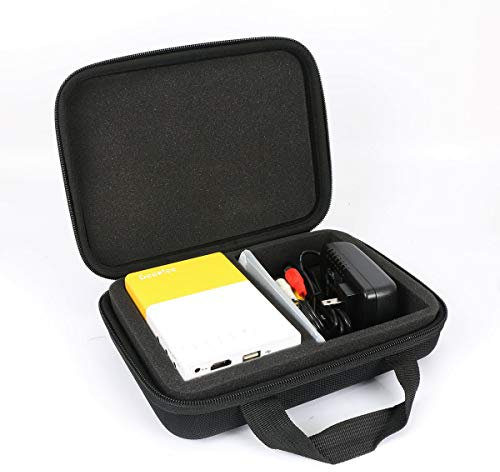 co2CREA Duro Viajar Caso Cubrir para Deeplee Mini Proyector LED Home Cinema portátil Multimedia