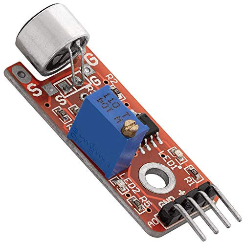 AZDelivery KY-037 Module Microphonique Haute sensibilité Compatible avec Arduino et Raspberry Pi y Compris Un eBook
