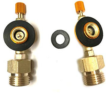 Flachzylinder Refill-Adapter Campingkocher Adapter Propan Tankanschluss Gasflasche Convert Deutsch Art