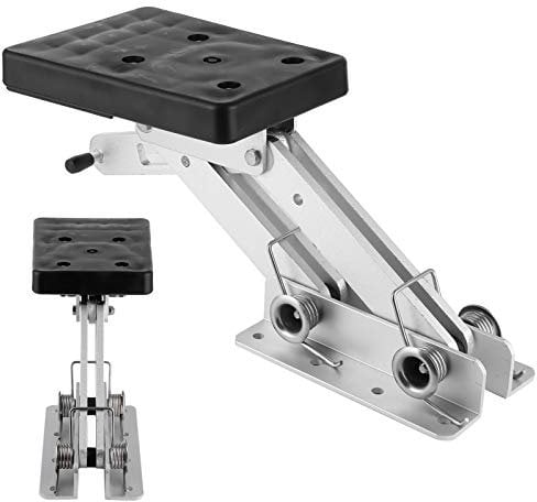Motorhalterung Aussenborder Boot Motorhalterung Aluminium Außenbordmotorhalterung Verstellbar für 2-Takt 7,5-20PS Kicker Hilfsmotoren