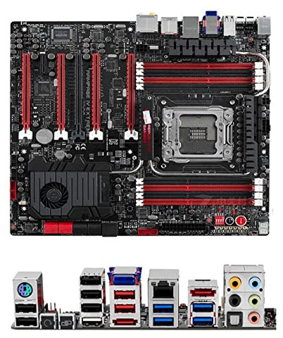 MWKL Placa Base de Escritorio X79 BTC 5GPU PCIE X16 para ASUS Rampage IV Extreme BF3 computadora USB3.0 SATAIII Placa Base LGA 2011 DDR3