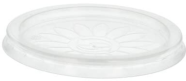 Pap Star 88699 Deckel für Suppenbecher, Weiß, 11.5cm Durchmesser, 25 Stück