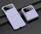 Hauw Coque Galaxy Z Flip 4 5G,Ultra Mince Dur PC Antidérapant Pliant Coque de Téléphone pour Samsung Galaxy Z Flip 4 5G 2022,Violet