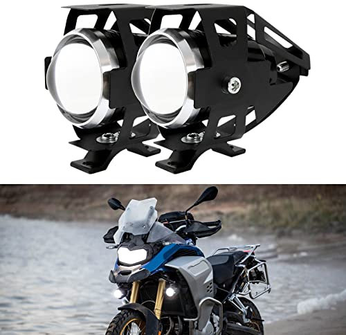 DREAMIZER Motorrad Scheinwerfer U5 LED Nebelscheinwerfer Scheinwerfer DRL Universal Led Scheinwerfer Motorrad, 2PCS.