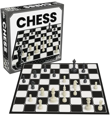 Goliath Schach, Schachspiel im klassischen Look, kompaktes Reisespiel für 2 Spieler ab 6 Jahren