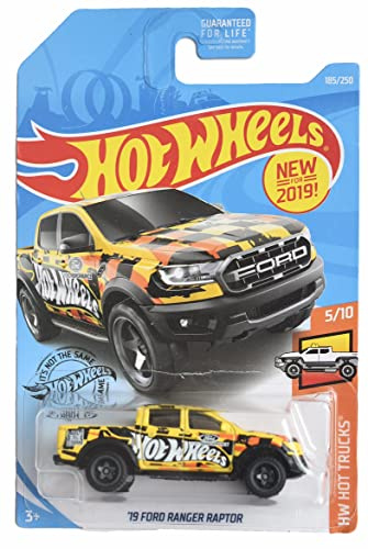 Hot Wheels 19 Ford Ranger Raptor Auto, LKW Maßstab 1:64 Kind Erwachsene (18+)