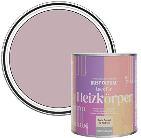 Rust-Oleum Pink Heat Resistant Radiator Paint in Satin Finish - Little Light 750ml