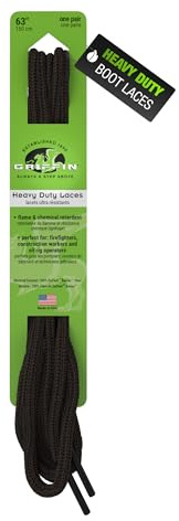 Griffin 72” Kevlar Boot Laces – Fire Resistant, Ultra-Strong, Long-Lasting Performance, High-Tensile Strength – Durable Work Boot Laces for Men – Ideal for Firefighters, Construction & Industrial Use