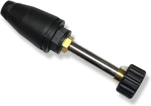 Buse rotabuse pour Kärcher HD Nilfisk Gerni Lavor Ferrix Black & Decker Bosch Puissance de nettoyage 10 fois environ 15 cm de long (pour Bosch AQT nouveau type)