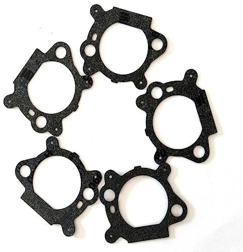 Lot de 5 joints de carburateur pour Briggs & Stratton 272653, 272653S et 795629 - Rondelle de rechange pour filtre à air