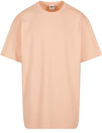 Urban Classics Herren T-Shirt Heavy Oversized Tee, Oversized T-Shirt für Männer, Baumwolle, Rundhals, softapricot, XXL