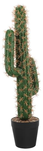 Garneck Fausse Fleur De Cactus Fausse Plante De Décoration Sud-Ouest Ornement De Cactus Figurines De Artificiels Grandes Fausses Plantes De Statues Ornements Plastique Bureau