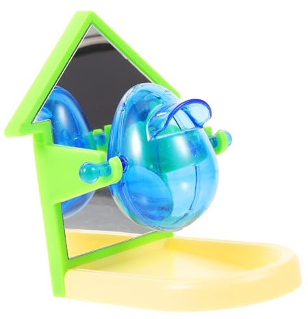 BESPORTBLE Parrot Foraging Toy for Birds Interactive Food Dispenser for Parakeets Cockatiels Canaries Lightweight Durable Bird Intelligence Training Feeder Accessory