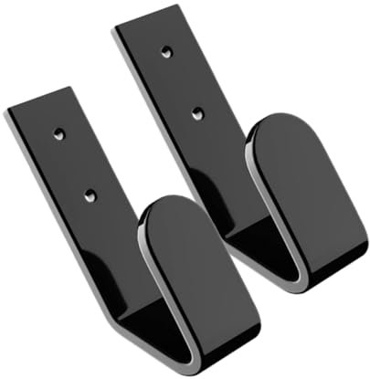 VILLFUL 2pcs Wall Keyboard Holder Acrylic Mount Rack for All Keyboards Easy Installation Space-Saving Organizer for Home Office