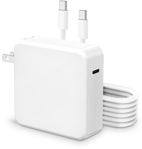 Caricabatterie rapido per Mac Book Pro, 100 W, USB C, per Mac Book Pro/Air iPad Pro da 12,9, 11 2020/2018, Samsung Galaxy e tutti i laptop e telefoni USB-C