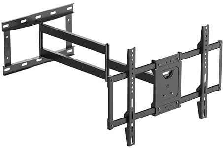 JXMTSPW TV Wall Bracket for Most 32-80 inch LED LCD OLED Flat Curved Television Swivel Tilt Extend Articulated Max VESA 600x400mm Up to 60kg with Extra Long Arm Universal Full Motion TV Wall Mount