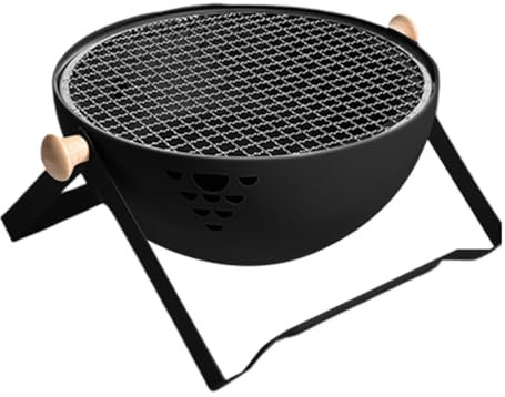 Parrilla de carbón para barbacoa,Parrilla de carbón portátil | Estufa de exterior plegable | Estufa de barbacoa plegable, horno de barbacoa para, estufa de carbón para el hogar, cocinar