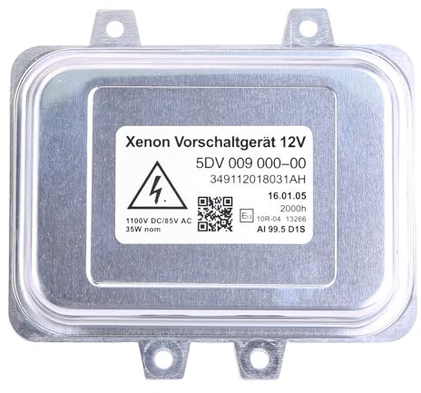 5DV00900000 Unité de commande de ballast de phare au xénon compatible avec Nissan Pathfinder 2010-2012 12 V Ballast de phare xénon D1S HID Support d'ampoule HID Ballast 5DV 009 000-00