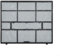 ZiStarlilife Filtro per condizionatore d'aria da parete, per unità interna, da appendere, filtro antipolvere, per la pulizia del sistema HVAC domestico, 35,3 x 29 cm