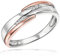 Goldmaid Damen-Ring 925 Sterling Silber weiß Diamanten Diamanten 0,07 ct. Gr. 54 (17.2)