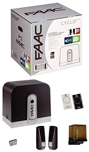 Faac ATA10058 Automatisme de Fermeture de Portail Cyclo Kit Integral 24V-105999144