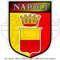Neapel City Italien Shield Città di Napoli Italienische 100 mm (10,2 cm) Vinyl Bumper Aufkleber, Aufkleber