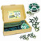 MGS SHOP Pflanzen Clips & - Binder stabile Pflanzenclips Pflanzenklammern für kleine & große Triebe Spaliere Rosenbögen Rankhilfen (100er-Set Mixed + Draht 30m)