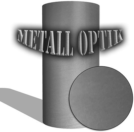 Mauk Folie, Carbon, Gebürstetes Metall Vinyl Silber, 152 x 500 cm, 7-Einheiten