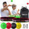 TEKXYZ Pack Familial de balles réflexes de Boxe, 2 Bandeaux réglables + 2 balles réflexes Novices + 1 Balle réflexe vétéran + 1 Balle réflexe Boxeur et Plus