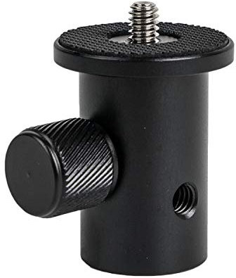 Mounting Adapter Converts Standard 5/8 (16mm) Female Light Stand Tip or Stabilizer Spring Arm Rod to 1/4 x 20 Thread for Camera,Flash Light,Gimbal