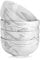 MALACASA serie Regular Juego de Cuencos 7 de 4 Piezas 1250ML, Tazones Grandes de Porcelana Ensaladeras Bowl de Marmol