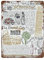 Cuchillo de queso, vino, botella de Roma, sello de Italia, boceto, carta vintage, patrón de viaje, pizza, mano, restaurante, placa retro, póster, pinturas para decoración de paredes interiores
