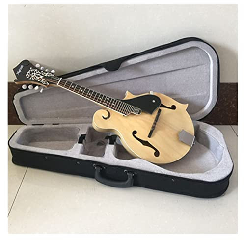 TSTS Estudiante mandolina Mandolin F Tipo 8 Cuerdas Guitarra Mandolina Ocho Hilo Instrumento Musical Tibetano (Color : 01)