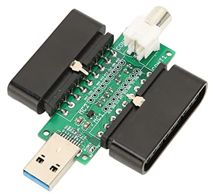 Sxhlseller PSX-Controller-Konverter für SNAC PSX-Konverter, Verzögerungsfreier Controller-Adapter mit USB 3.0-Kabel für Mister FPGA-Zubehör