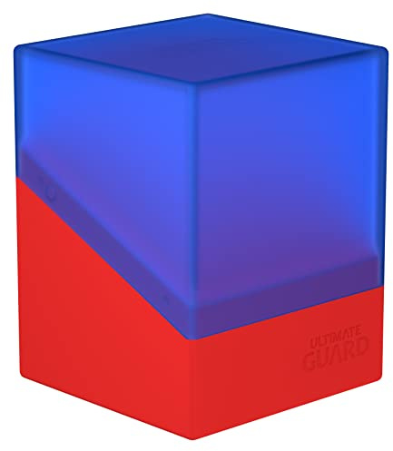 Ultimate Guard Boulder Deck Case 100+ SYNERGY Blau/Rot
