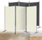 YUENFONG Paravent Sichtschutz Raumteiler 275cm x 180cm Sichtschutzwand Trennwand Outdoor Stellwand für Garten, Balkon, Büros (Beige)