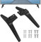 1 paire de pieds de rechange pour TV LG MAM6498401 pour TV LG 49 50 55 modèle 49UJ6300/49LJ5550/49LJ550M-UB/49UK6300/50UJ6300/50UK6300/55LJ55LJ555 00 UA/5 5LJ5550/55LJ550M-UB/MAM643660/ MEZ64114730